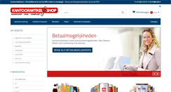 Desktop Screenshot of kantoorartikelshop.nl