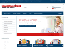 Tablet Screenshot of kantoorartikelshop.nl